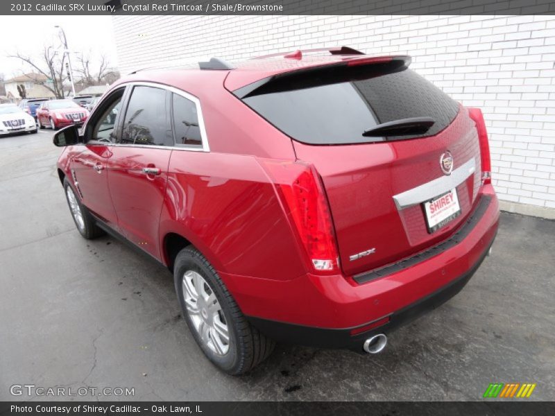 Crystal Red Tintcoat / Shale/Brownstone 2012 Cadillac SRX Luxury