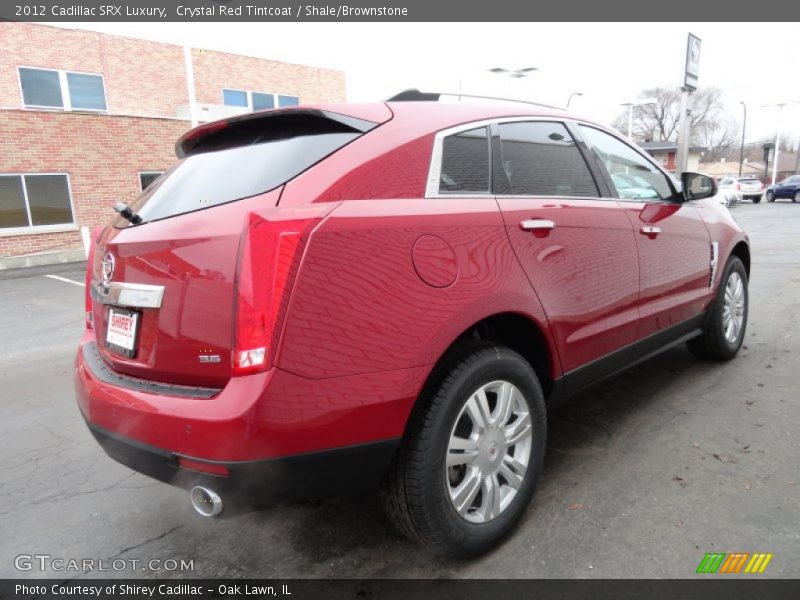 Crystal Red Tintcoat / Shale/Brownstone 2012 Cadillac SRX Luxury