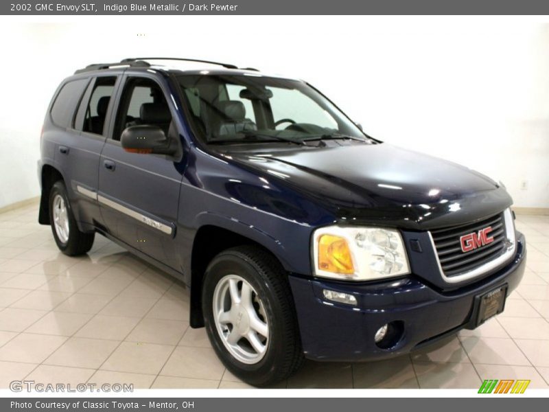 Indigo Blue Metallic / Dark Pewter 2002 GMC Envoy SLT