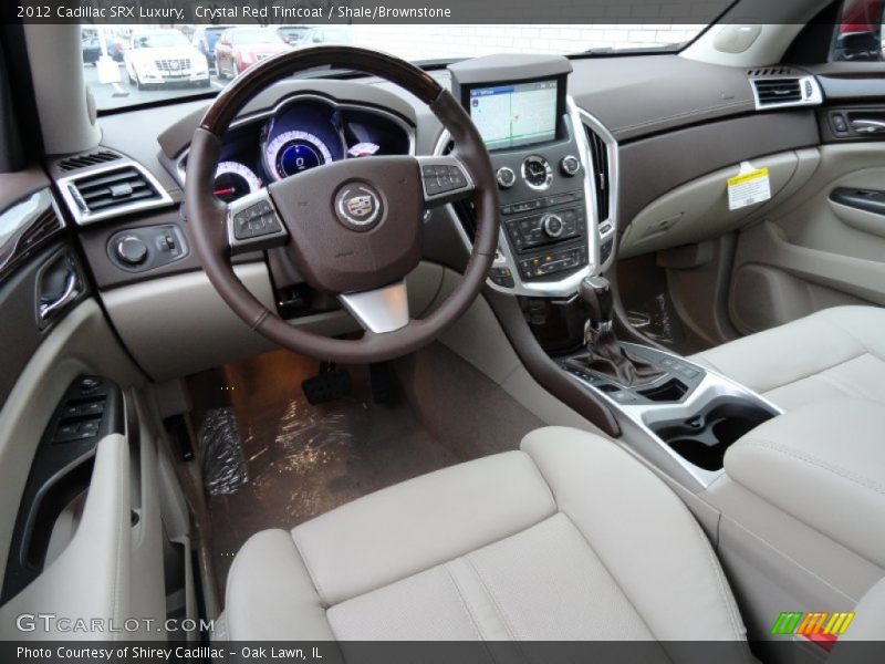 Crystal Red Tintcoat / Shale/Brownstone 2012 Cadillac SRX Luxury