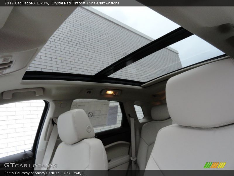 Crystal Red Tintcoat / Shale/Brownstone 2012 Cadillac SRX Luxury