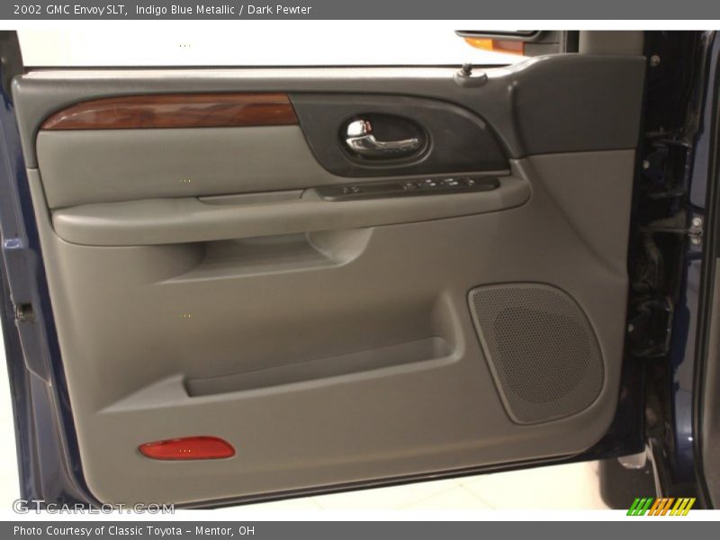 Indigo Blue Metallic / Dark Pewter 2002 GMC Envoy SLT