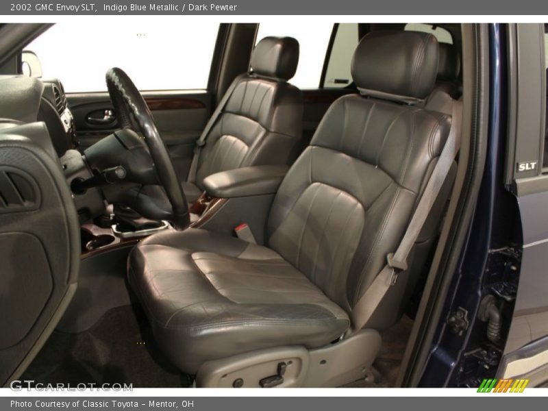 Indigo Blue Metallic / Dark Pewter 2002 GMC Envoy SLT