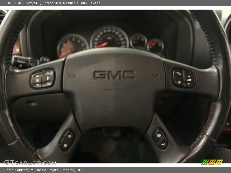 Indigo Blue Metallic / Dark Pewter 2002 GMC Envoy SLT