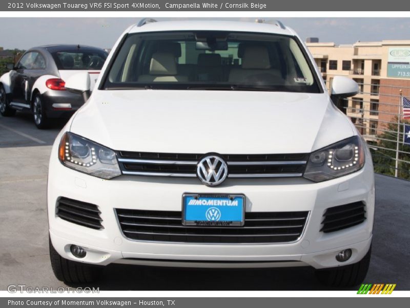 Campanella White / Cornsilk Beige 2012 Volkswagen Touareg VR6 FSI Sport 4XMotion