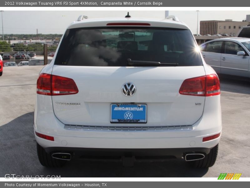 Campanella White / Cornsilk Beige 2012 Volkswagen Touareg VR6 FSI Sport 4XMotion