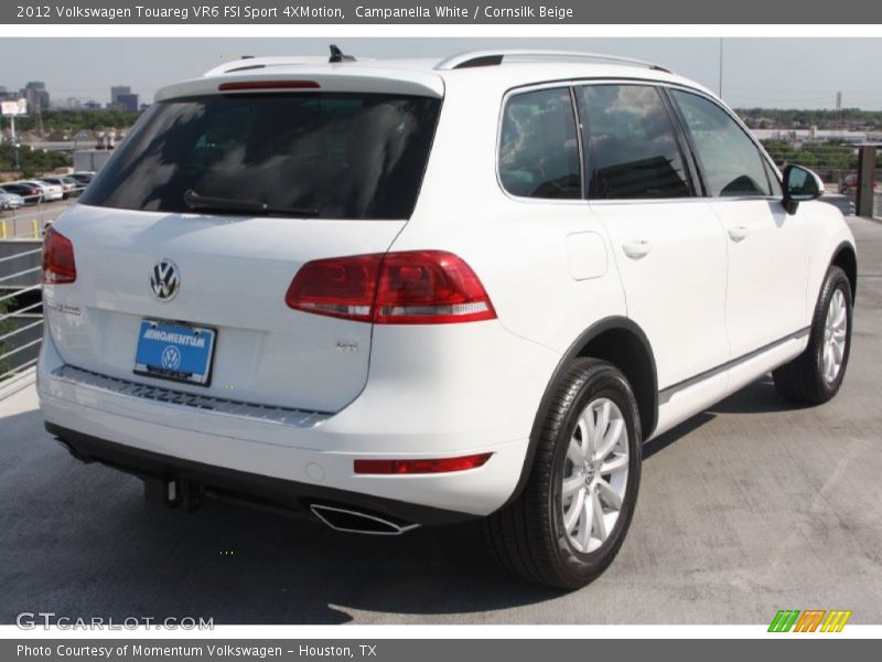 Campanella White / Cornsilk Beige 2012 Volkswagen Touareg VR6 FSI Sport 4XMotion