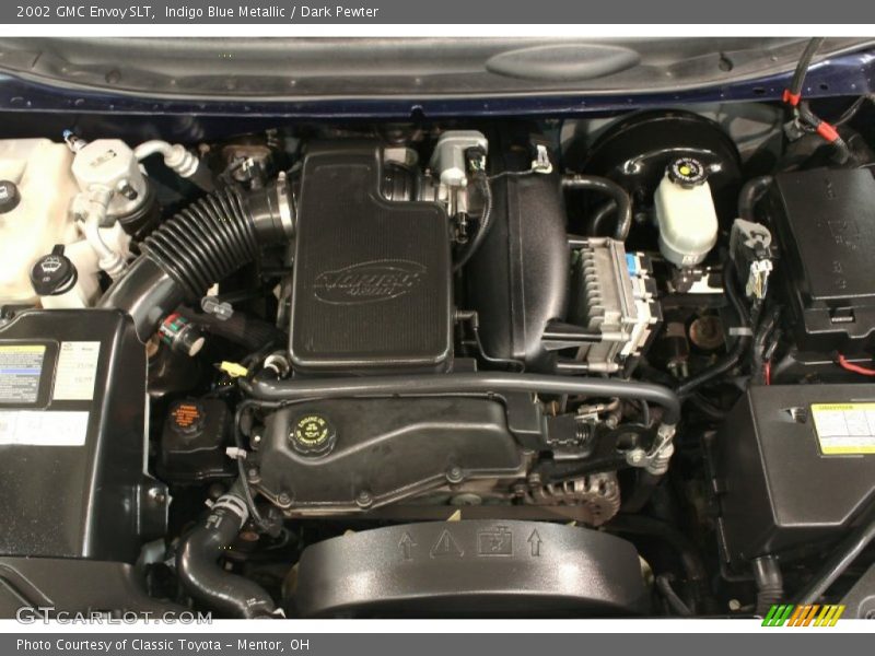 Indigo Blue Metallic / Dark Pewter 2002 GMC Envoy SLT