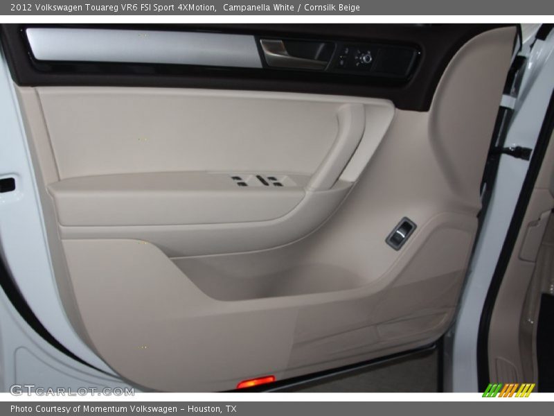Campanella White / Cornsilk Beige 2012 Volkswagen Touareg VR6 FSI Sport 4XMotion