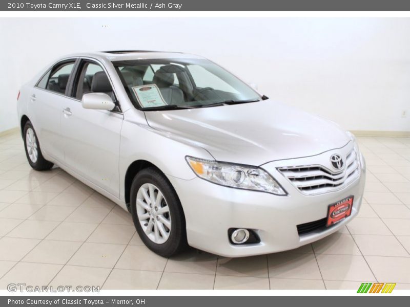 Classic Silver Metallic / Ash Gray 2010 Toyota Camry XLE