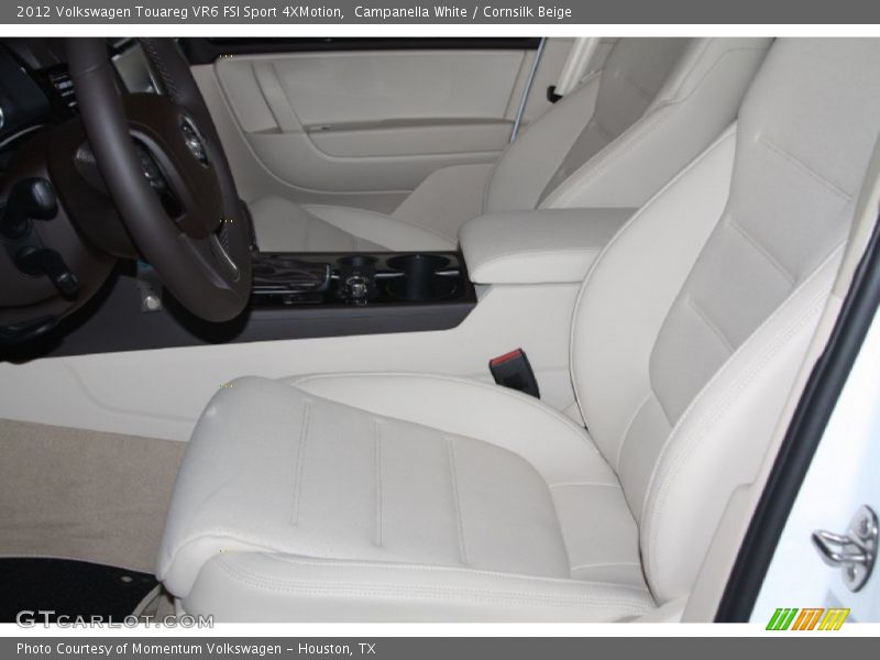 Campanella White / Cornsilk Beige 2012 Volkswagen Touareg VR6 FSI Sport 4XMotion