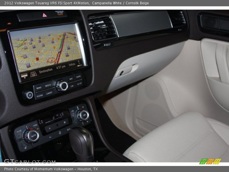 Campanella White / Cornsilk Beige 2012 Volkswagen Touareg VR6 FSI Sport 4XMotion