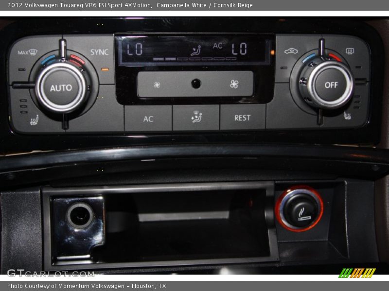 Campanella White / Cornsilk Beige 2012 Volkswagen Touareg VR6 FSI Sport 4XMotion