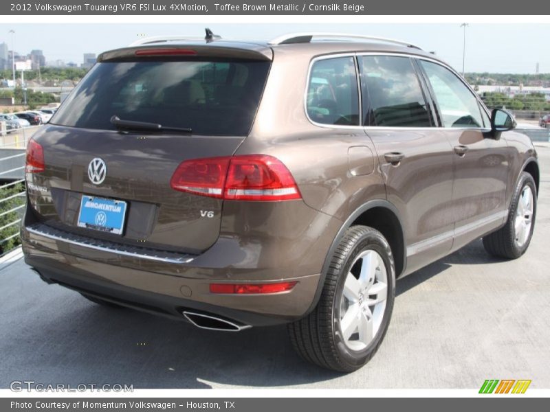 Toffee Brown Metallic / Cornsilk Beige 2012 Volkswagen Touareg VR6 FSI Lux 4XMotion