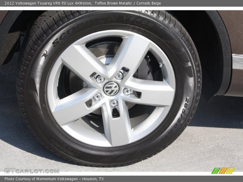 Toffee Brown Metallic / Cornsilk Beige 2012 Volkswagen Touareg VR6 FSI Lux 4XMotion