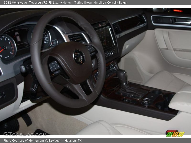 Toffee Brown Metallic / Cornsilk Beige 2012 Volkswagen Touareg VR6 FSI Lux 4XMotion