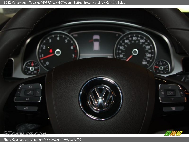 Toffee Brown Metallic / Cornsilk Beige 2012 Volkswagen Touareg VR6 FSI Lux 4XMotion