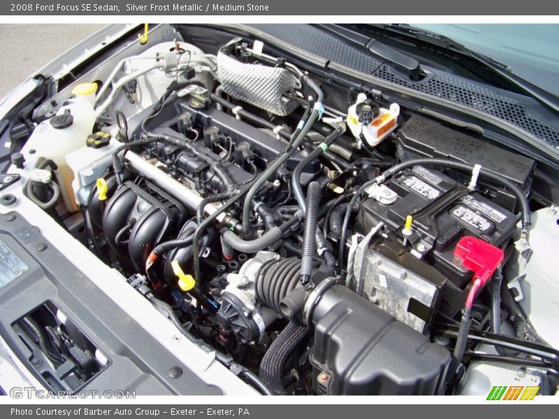  2008 Focus SE Sedan Engine - 2.0L DOHC 16V Duratec 4 Cylinder