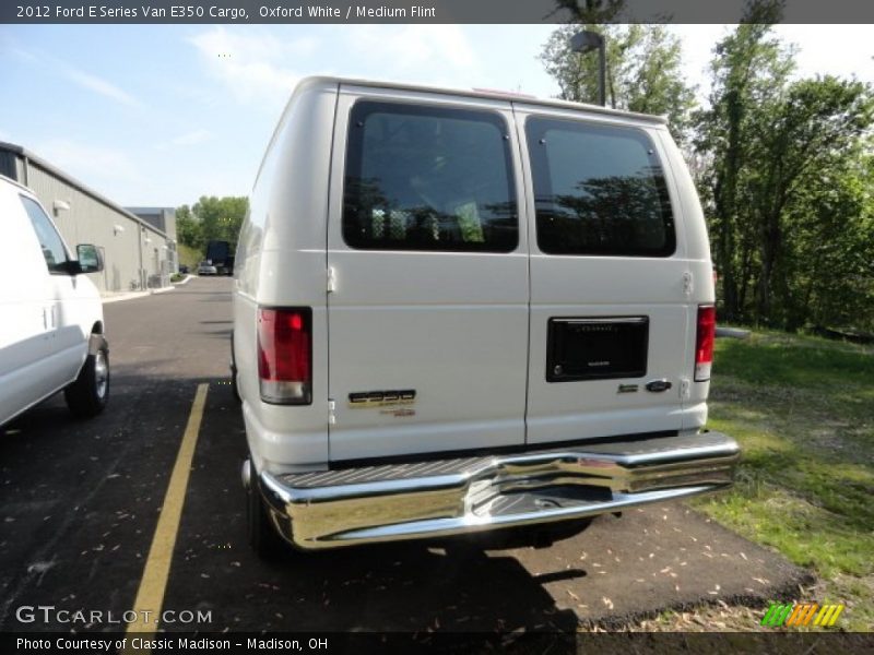 Oxford White / Medium Flint 2012 Ford E Series Van E350 Cargo
