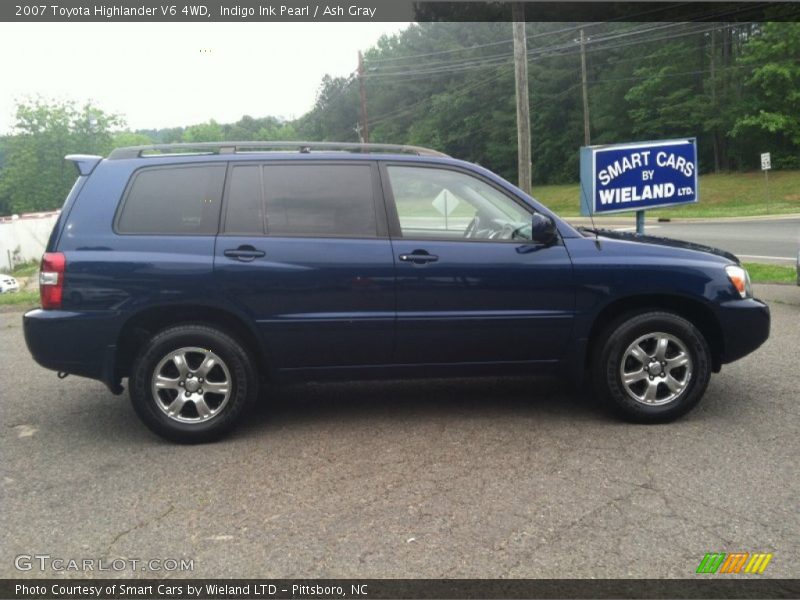 Indigo Ink Pearl / Ash Gray 2007 Toyota Highlander V6 4WD