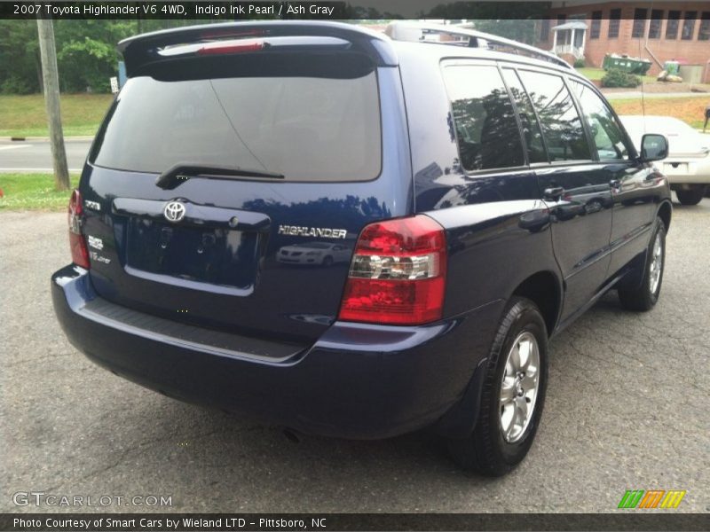 Indigo Ink Pearl / Ash Gray 2007 Toyota Highlander V6 4WD