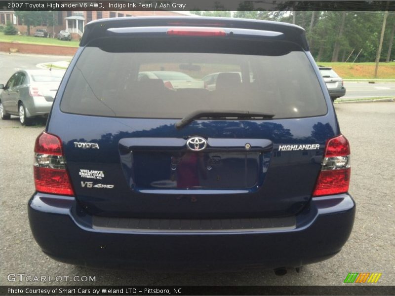 Indigo Ink Pearl / Ash Gray 2007 Toyota Highlander V6 4WD