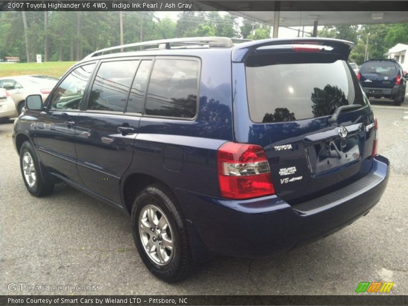 Indigo Ink Pearl / Ash Gray 2007 Toyota Highlander V6 4WD