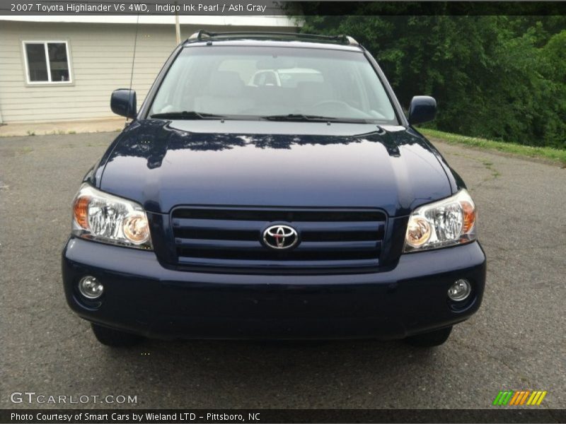 Indigo Ink Pearl / Ash Gray 2007 Toyota Highlander V6 4WD