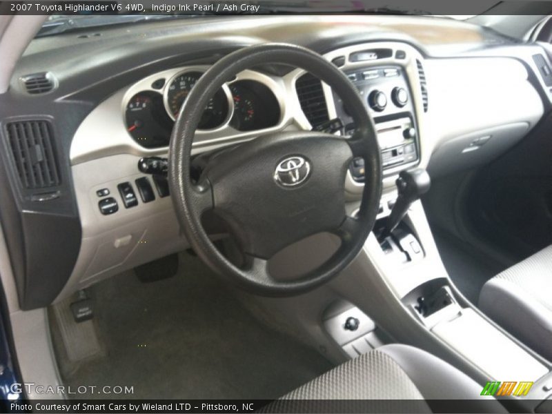 Indigo Ink Pearl / Ash Gray 2007 Toyota Highlander V6 4WD