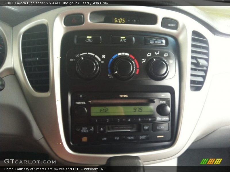Indigo Ink Pearl / Ash Gray 2007 Toyota Highlander V6 4WD