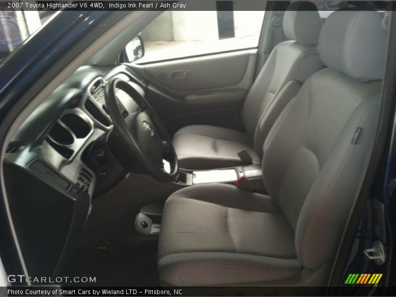 Indigo Ink Pearl / Ash Gray 2007 Toyota Highlander V6 4WD