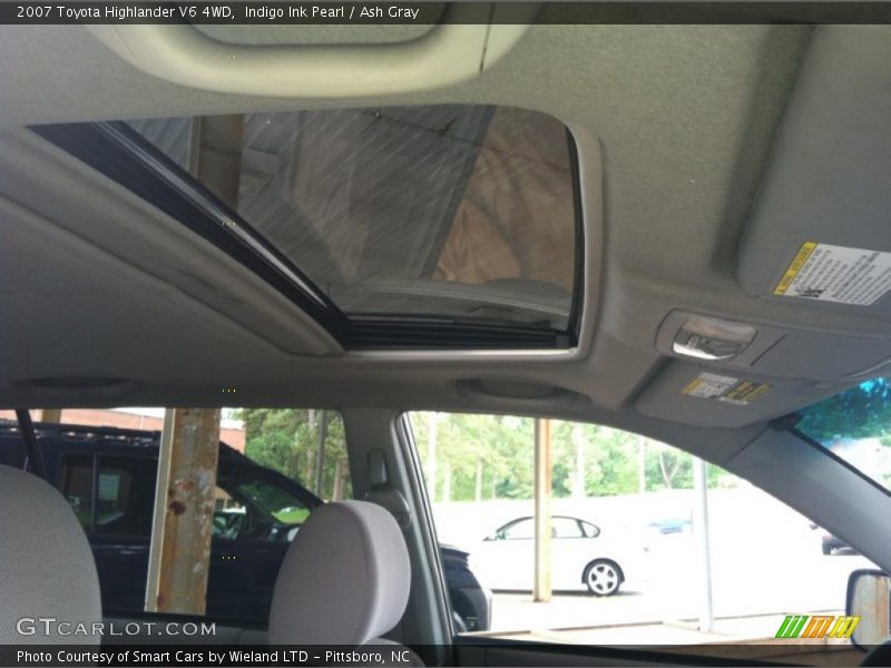 Indigo Ink Pearl / Ash Gray 2007 Toyota Highlander V6 4WD