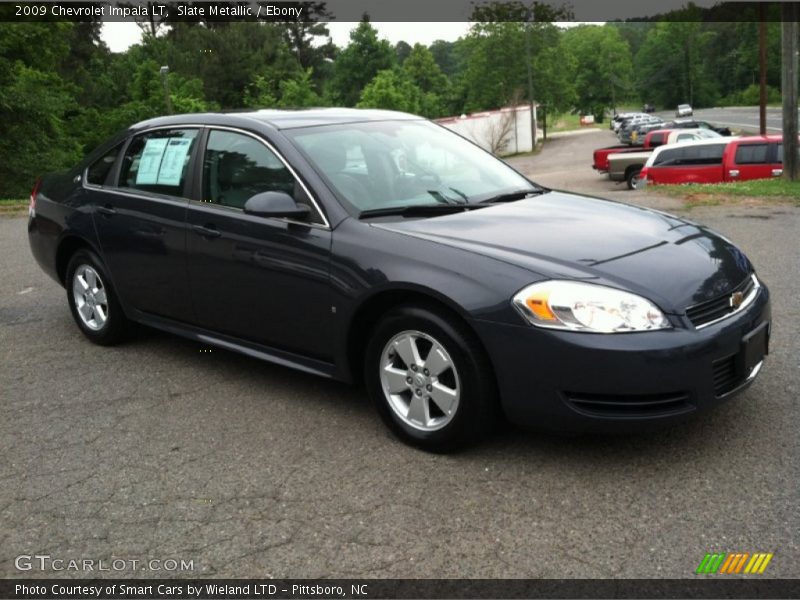 Slate Metallic / Ebony 2009 Chevrolet Impala LT