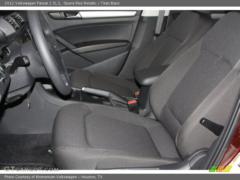 Opera Red Metallic / Titan Black 2012 Volkswagen Passat 2.5L S