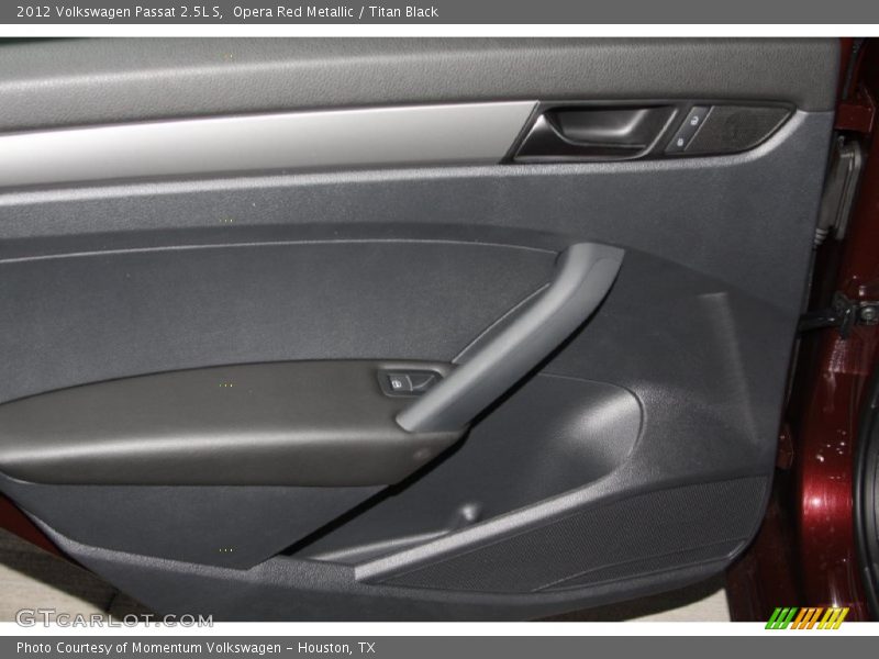 Opera Red Metallic / Titan Black 2012 Volkswagen Passat 2.5L S