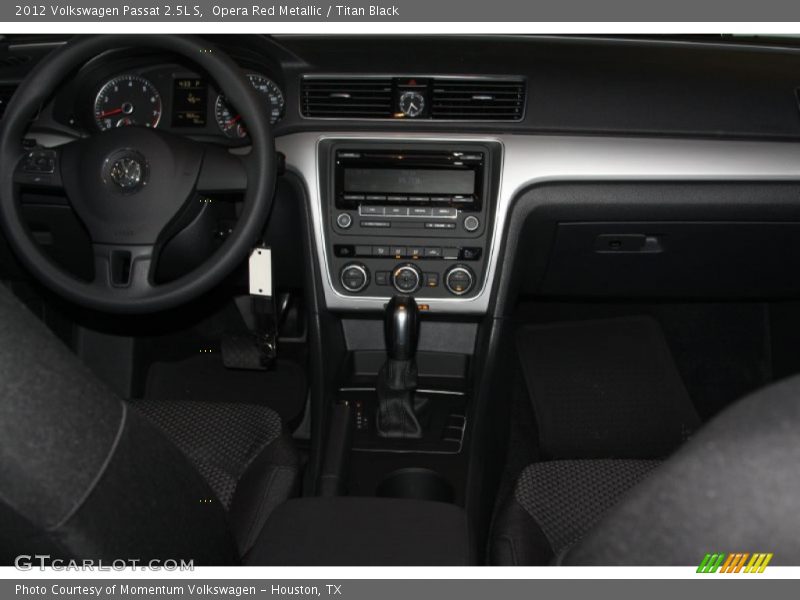 Opera Red Metallic / Titan Black 2012 Volkswagen Passat 2.5L S