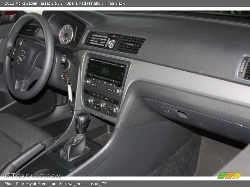 Opera Red Metallic / Titan Black 2012 Volkswagen Passat 2.5L S