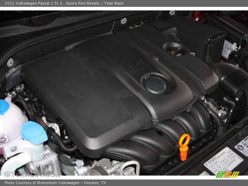 Opera Red Metallic / Titan Black 2012 Volkswagen Passat 2.5L S