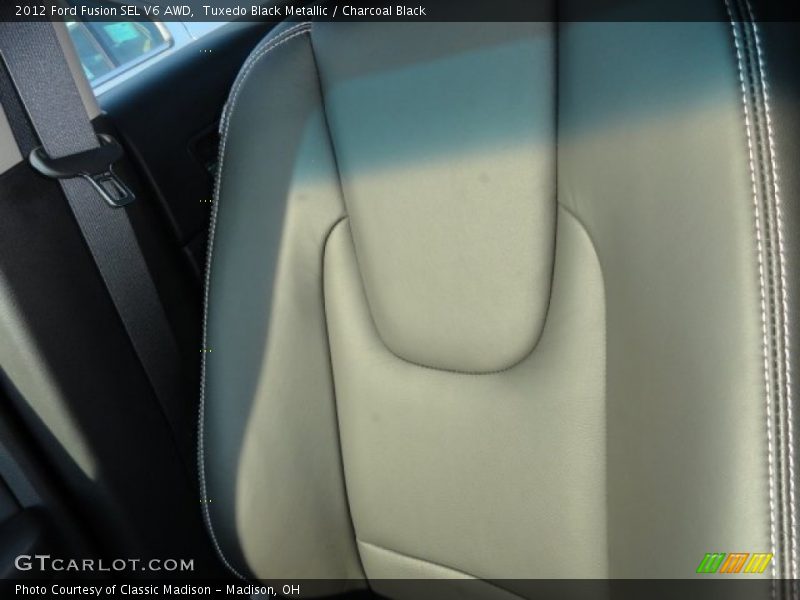 Tuxedo Black Metallic / Charcoal Black 2012 Ford Fusion SEL V6 AWD