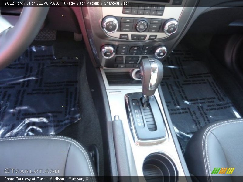 Tuxedo Black Metallic / Charcoal Black 2012 Ford Fusion SEL V6 AWD