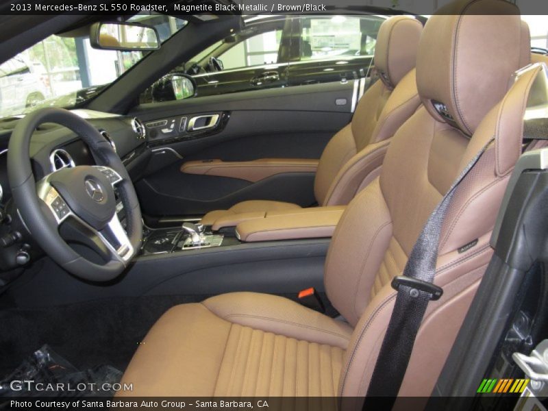  2013 SL 550 Roadster Brown/Black Interior