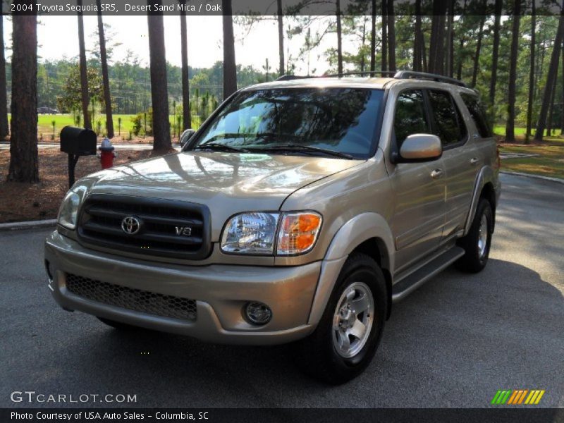 Desert Sand Mica / Oak 2004 Toyota Sequoia SR5