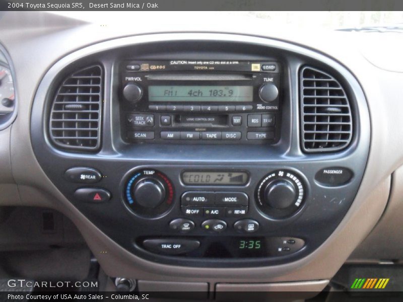 Desert Sand Mica / Oak 2004 Toyota Sequoia SR5