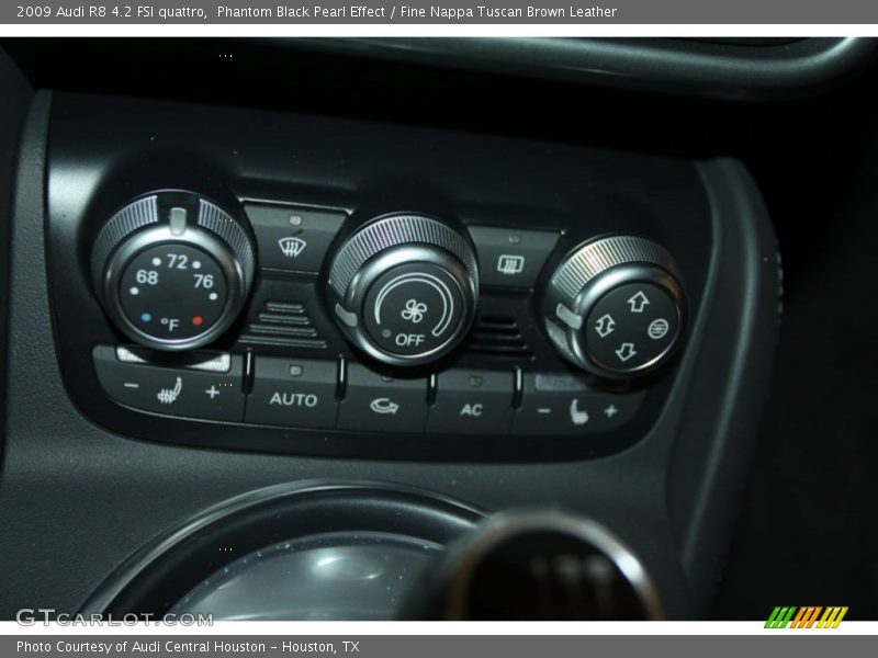 Controls of 2009 R8 4.2 FSI quattro
