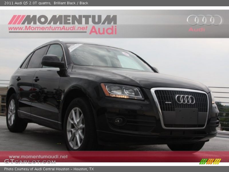 Brilliant Black / Black 2011 Audi Q5 2.0T quattro