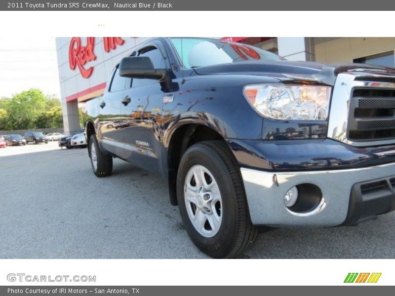 Nautical Blue / Black 2011 Toyota Tundra SR5 CrewMax