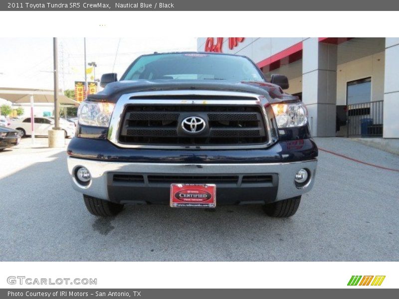 Nautical Blue / Black 2011 Toyota Tundra SR5 CrewMax