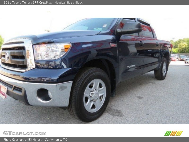 Nautical Blue / Black 2011 Toyota Tundra SR5 CrewMax