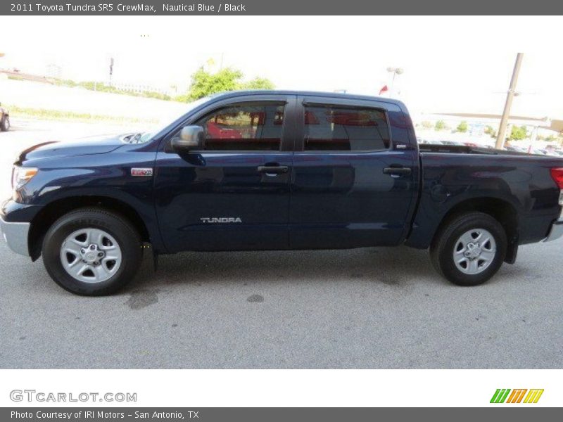 Nautical Blue / Black 2011 Toyota Tundra SR5 CrewMax
