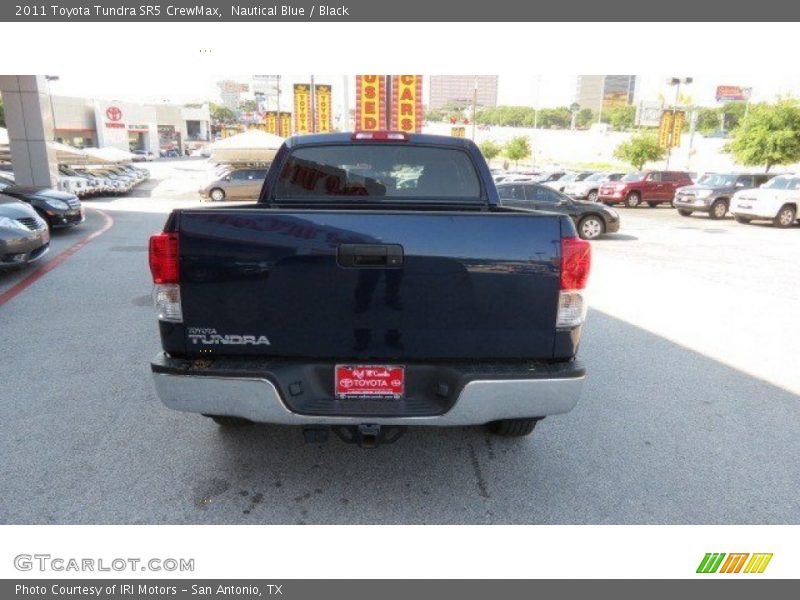 Nautical Blue / Black 2011 Toyota Tundra SR5 CrewMax